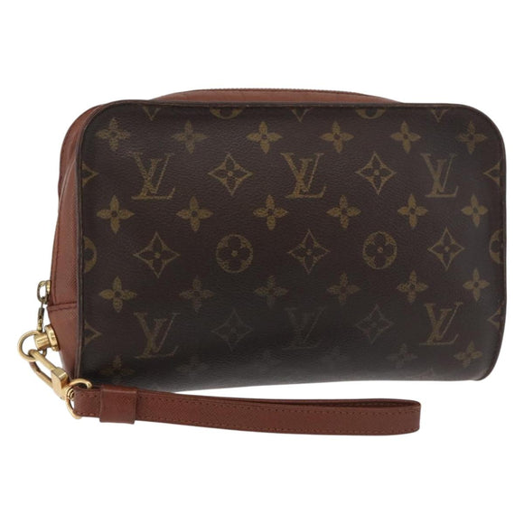 LOUIS VUITTON Monogram Orsay Clutch Bag M51790 LV Auth BA13102
