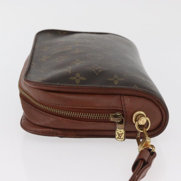 LOUIS VUITTON Monogram Orsay Clutch Bag M51790 LV Auth BA13102