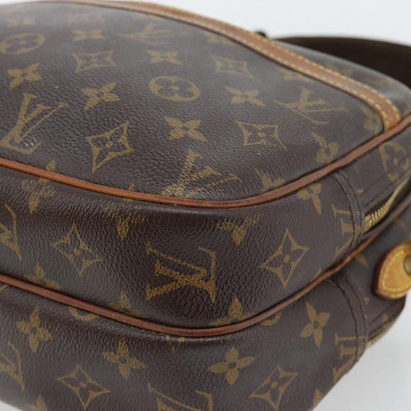 LOUIS VUITTON Monogram Reporter PM Shoulder Bag M45254 LV Auth BA13110