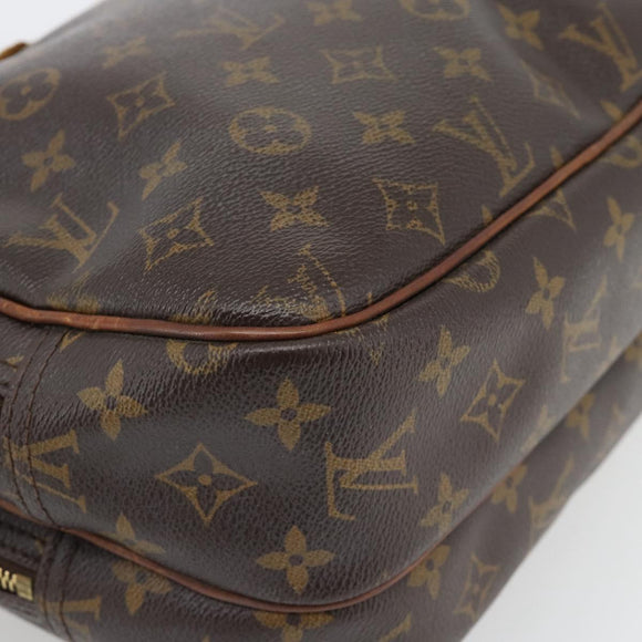 LOUIS VUITTON Monogram Reporter PM Shoulder Bag M45254 LV Auth BA13110