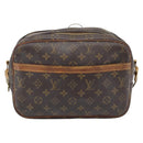 LOUIS VUITTON Monogram Reporter PM Shoulder Bag M45254 LV Auth BA13110-13