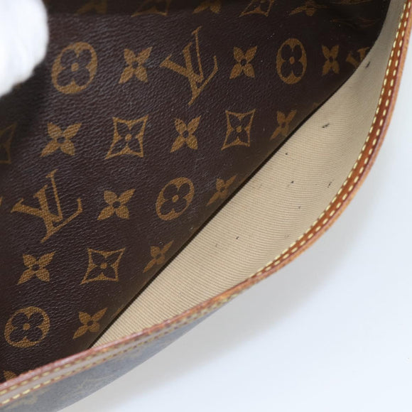 LOUIS VUITTON Monogram Reporter PM Shoulder Bag M45254 LV Auth BA13110