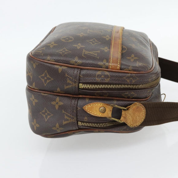 LOUIS VUITTON Monogram Reporter PM Shoulder Bag M45254 LV Auth BA13110