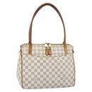 LOUIS VUITTON Damier Azur Figueri PM Shoulder Bag N41176 LV Auth BA13112-1
