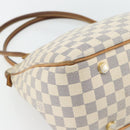 LOUIS VUITTON Damier Azur Figueri PM Shoulder Bag N41176 LV Auth BA13112-12