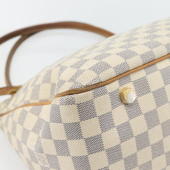 LOUIS VUITTON Damier Azur Figueri PM Shoulder Bag N41176 LV Auth BA13112