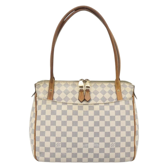 LOUIS VUITTON Damier Azur Figueri PM Shoulder Bag N41176 LV Auth BA13112