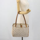 LOUIS VUITTON Damier Azur Figueri PM Shoulder Bag N41176 LV Auth BA13112-23