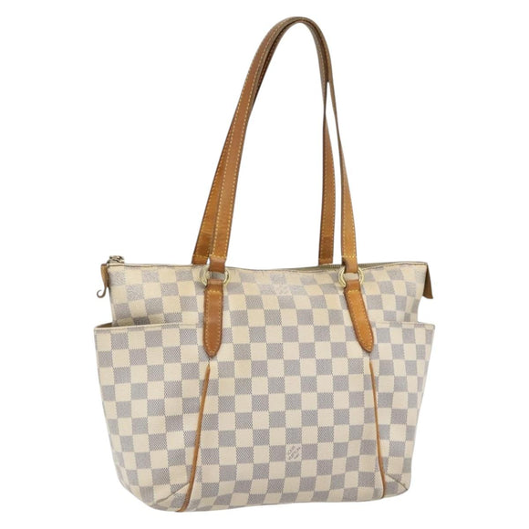 LOUIS VUITTON Damier Azur Totally PM Tote Bag N41280 LV Auth BA13113