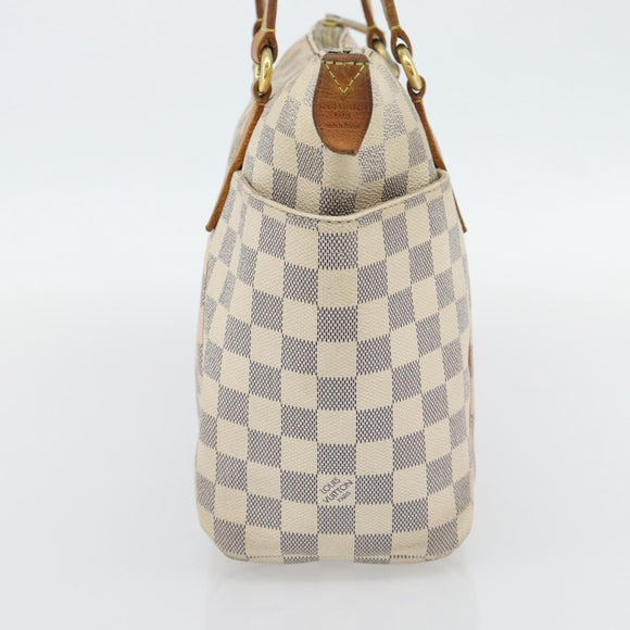 LOUIS VUITTON Damier Azur Totally PM Tote Bag N41280 LV Auth BA13113