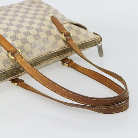 LOUIS VUITTON Damier Azur Totally PM Tote Bag N41280 LV Auth BA13113