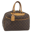LOUIS VUITTON Monogram Deauville Hand Bag M47270 LV Auth BA13114-1