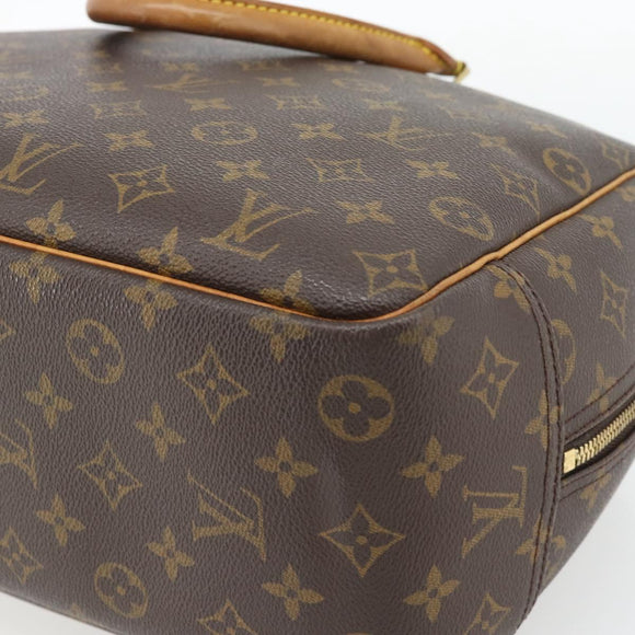 LOUIS VUITTON Monogram Deauville Hand Bag M47270 LV Auth BA13114