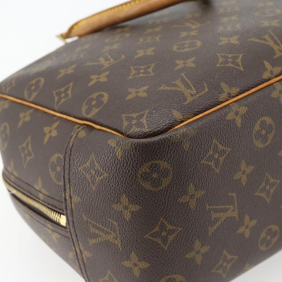 LOUIS VUITTON Monogram Deauville Hand Bag M47270 LV Auth BA13114