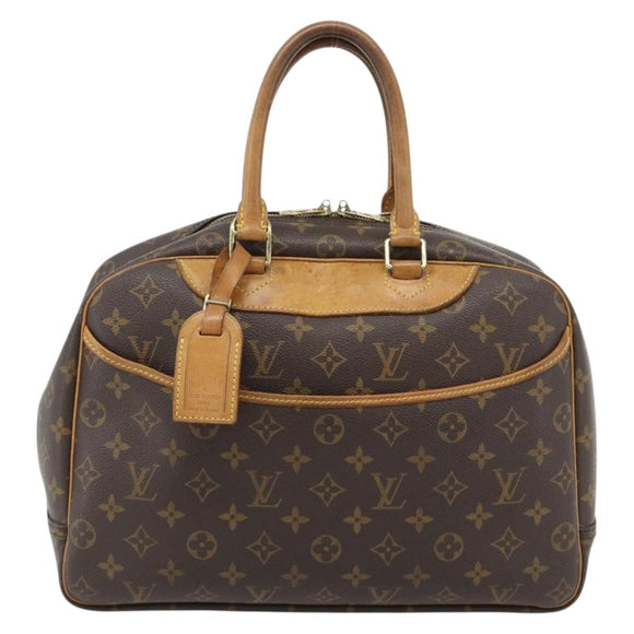LOUIS VUITTON Monogram Deauville Hand Bag M47270 LV Auth BA13114