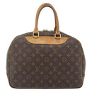 LOUIS VUITTON Monogram Deauville Hand Bag M47270 LV Auth BA13114-3