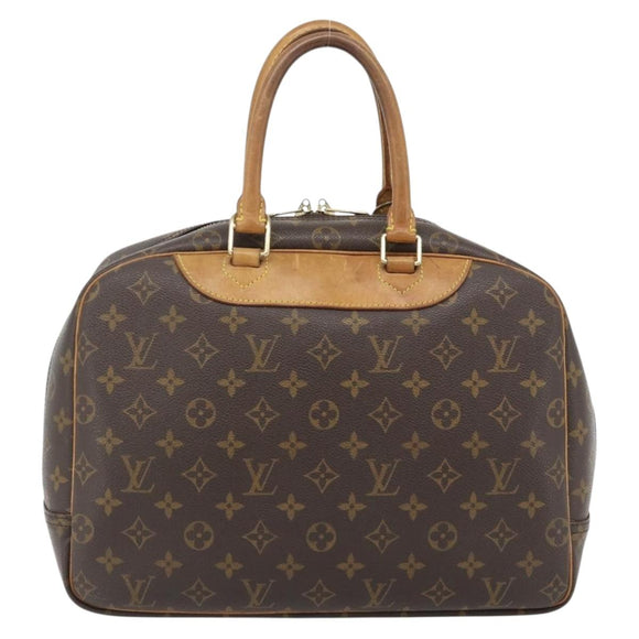 LOUIS VUITTON Monogram Deauville Hand Bag M47270 LV Auth BA13114