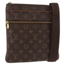 LOUIS VUITTON Monogram Pochette Valmy Shoulder Bag M40524 LV Auth BA13115-1