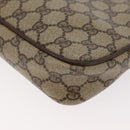GUCCI GG Supreme Shoulder Bag PVC Beige Gold 97 02 068 Auth BA13116-13