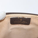 GUCCI GG Supreme Shoulder Bag PVC Beige Gold 97 02 068 Auth BA13116-16