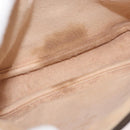 GUCCI GG Supreme Shoulder Bag PVC Beige Gold 97 02 068 Auth BA13116-17