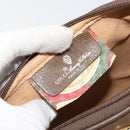 GUCCI GG Supreme Shoulder Bag PVC Beige Gold 97 02 068 Auth BA13121-10