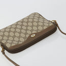 GUCCI GG Supreme Shoulder Bag PVC Beige Gold 97 02 068 Auth BA13121-6