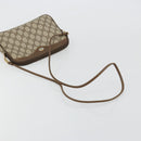 GUCCI GG Supreme Shoulder Bag PVC Beige Gold 97 02 068 Auth BA13121-7