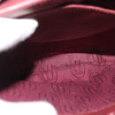 CARTIER Must Line Shoulder Bag Leather Bordeaux Gold Auth BA13122-19