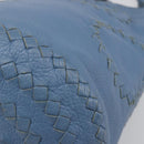 BOTTEGA VENETA INTRECCIATO Tragetasche Leder Blau 194900 Auth BA13123-15