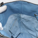 BOTTEGA VENETA INTRECCIATO Tragetasche Leder Blau 194900 Auth BA13123-18