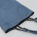 BOTTEGA VENETA INTRECCIATO Tragetasche Leder Blau 194900 Auth BA13123-6