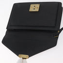 LOUIS VUITTON Epi Serie Dragonne Clutch Bag Black Noir M52612 LV Auth BA13129-14