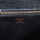 LOUIS VUITTON Epi Serie Dragonne Clutch Bag Black Noir M52612 LV Auth BA13129-15