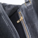 LOUIS VUITTON Epi Serie Dragonne Clutch Bag Black Noir M52612 LV Auth BA13129-20