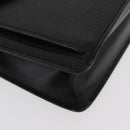 LOUIS VUITTON Epi Serie Dragonne Clutch Bag Black Noir M52612 LV Auth BA13129-9