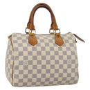 LOUIS VUITTON Damier Azur Speedy 25 Hand Bag N41534 LV Auth BA13132-1