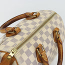 LOUIS VUITTON Damier Azur Speedy 25 Hand Bag N41534 LV Auth BA13132-6