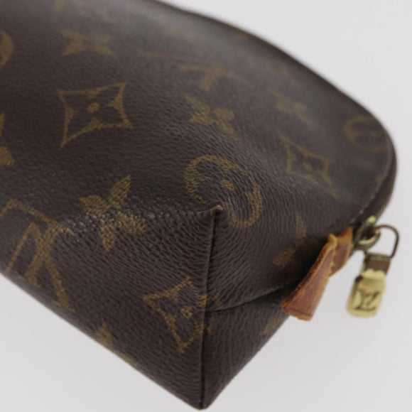 LOUIS VUITTON Monogram Pochette Cosmetic PM Täschchen M43998 LV Auth BA13135