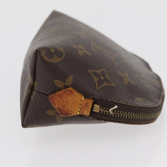 LOUIS VUITTON Monogram Pochette Cosmetic PM Täschchen M43998 LV Auth BA13135
