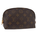 LOUIS VUITTON Monogram Pochette Cosmetic PM Pouch M43998 LV Auth BA13136-1
