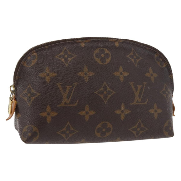 LOUIS VUITTON Monogram Pochette Cosmetic PM Pouch M43998 LV Auth BA13136