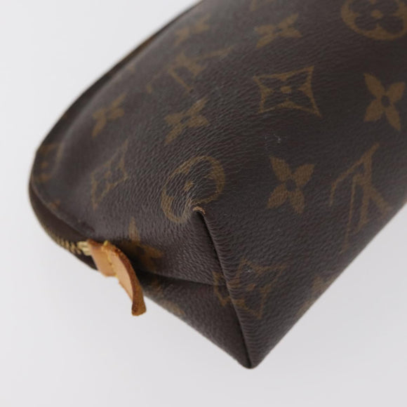 LOUIS VUITTON Monogram Pochette Cosmetic PM Pouch M43998 LV Auth BA13136