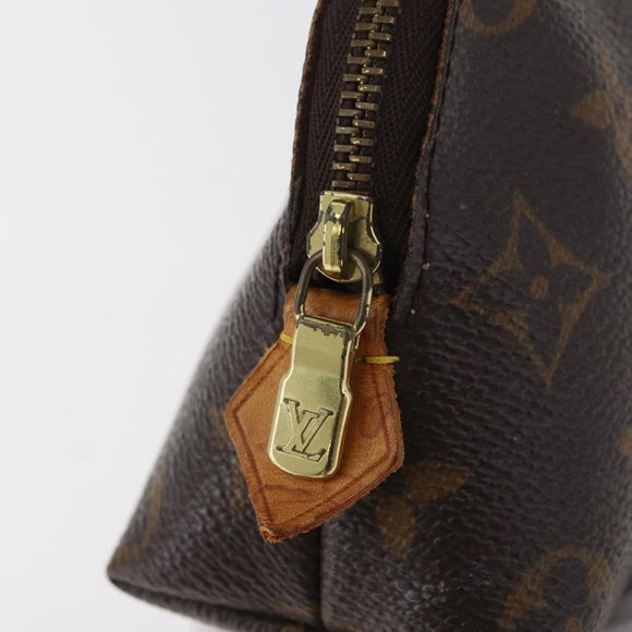 LOUIS VUITTON Monogram Pochette Cosmetic PM Pouch M43998 LV Auth BA13136