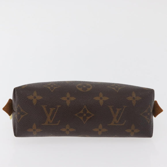 LOUIS VUITTON Monogram Pochette Cosmetic PM Pouch M43998 LV Auth BA13136