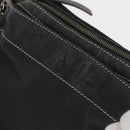 CHANEL Schoudertas met ketting Lamsleer Zwart CC Auth BA13139-15
