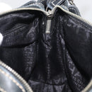 CHANEL Schoudertas met ketting Lamsleer Zwart CC Auth BA13139-18