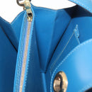 LOUIS VUITTON Epi Capucines Schultertasche Blau M52345 LV Auth BA13140-20