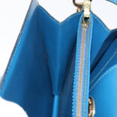 LOUIS VUITTON Epi Capucines Schultertasche Blau M52345 LV Auth BA13140-22