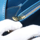 LOUIS VUITTON Epi Capucines Schultertasche Blau M52345 LV Auth BA13140-24